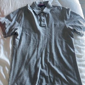 Vineyard Vines mens gray polo size M